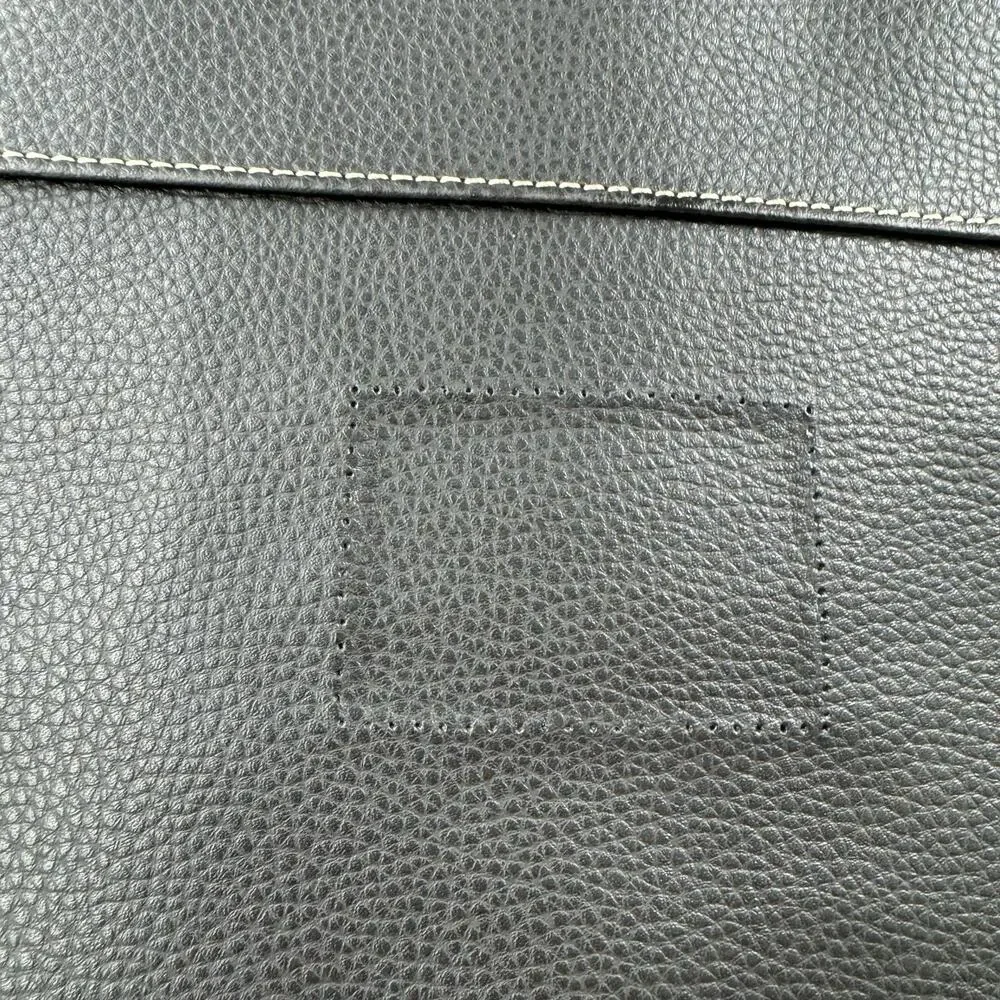 Barrington faux leather garment bag